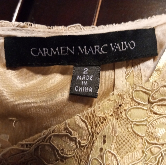 BRAND NEW W/TAGS! Carmen marc valvo dress - Picture 8 of 8